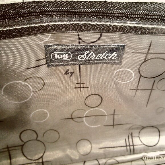 Lug Stretch Crossbody Bags in Buffalo Check and Snowman Trees - Picture 11 of 12